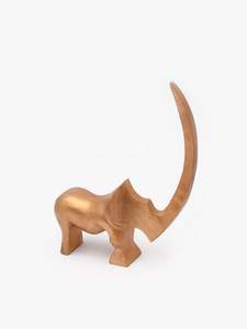 ประติมากรรมรูปแรดโลหะ ของตกแต่งบ้าน จากผู้ผลิตและผู้ส่งออกทั่วโลก - Product Image 4