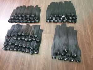 Cheveux vietnam double tissage, cheveux vierges lisses, 20 pouces, prix d'usine, vente en gros, offre spéciale au nigéria - Product Image 4