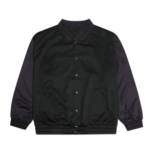 Veste en toile de coton personnalisée pour homme, style universitaire à col montant, écologique, mode urbaine, hiver, vente en gros - Product Image 6
