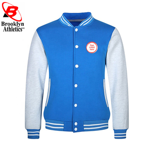 Veste universitaire imprimée avec logo personnalisé pour hommes, support en toile tricoté léger et respirant de haute qualité, tenue d'hiver décontractée - Product Image 4
