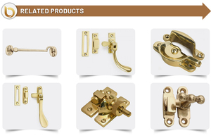 Quincaillerie de fenêtre en laiton de qualité supérieure Bespoke Impex, 100 mm, pour cadres de fenêtres en bois, garantie 5 ans - Product Image 3