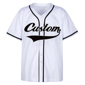 Maillots de baseball et de softball personnalisés avec logo imprimé, séchage rapide, vierges, pour hommes et femmes, maillots de baseball sublimés, vente en gros - Product Image 1