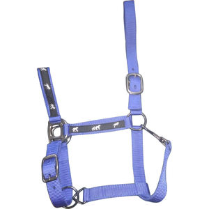VENDO PP caballo Halter con piel color negro marrón rojo azul hecho en dólar indio 2 tamaños COB completo Shetland - Product Image 6