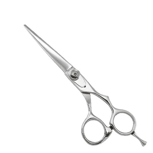 Ciseaux de coiffure professionnels en acier inoxydable, bord de rasoir ultra-affûté, réglables, semi-plaqués or, avec vis – Fournitures pour salon de coiffure - Product Image 5