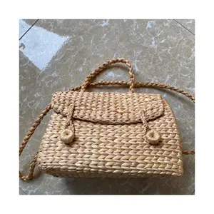 Vietnam water hyacinth bag fashion and novelty/ vintage style 100% natural