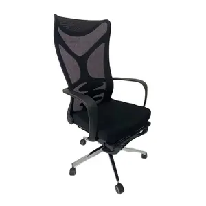 Ebunge 핫 세일 사무실 탄성 메쉬 시트 전체 매쉬 의자 인체 공학적 의자 다리 나머지