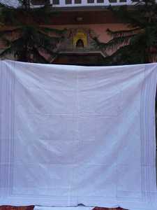 ผ้าคลุมเตียงผ้าฝ้ายพิมพ์ลายสินค้ามาใหม่พร้อมงานปักแฮนด์เมดขนาดคิงไซส์ผ้าปูเตียงแบนผ้าปูที่นอนสำหรับบ้าน - Product Image 2