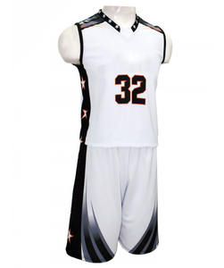 Ensemble de maillots de basket-ball à impression par sublimation personnalisée de la meilleure qualité, uniforme de basket-ball professionnel respirant dans les grandes tailles - Product Image 3