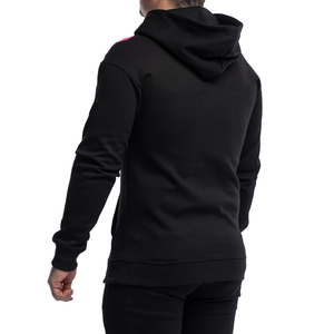 Sweat-shirt à capuche personnalisé de haute qualité pour homme, en polaire polyester/coton, coupe-vent, respirant, avec poche brodée, style vintage et design de créateur - Product Image 4