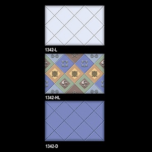 Azulejos de pared de baño de cerámica 3D 30x45cm - Product Image 2
