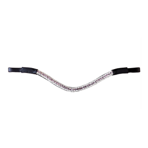 Brochas de cristal de onda profunda de plata de primera calidad, compra de brazaletes de caballo hechos a mano al mejor precio - Product Image 2