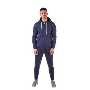 Survêtement de saison d'hiver pour hommes personnalisé de haute qualité 100% coton avec logo à fermeture éclair caractéristique tissu polaire - Product Image 2