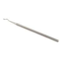 Emballage personnalisé grattoir à ongles en gros nouveau design curette de manucure lime à ongles en acier inoxydable outil de beauté en métal marque privée