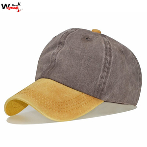 Hot style cowboy washing splicing baseball <b>hat</b> leisure <b>hat</b> <b>summer</b> - Product Image 5