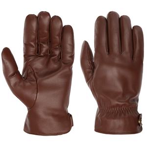 Gants de conduite en cuir véritable pour hommes, de couleur noire - Product Image 6