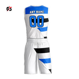 Latest Cheap Basketball Jersey Shorts Set High Quality Stitched OEM 100% Polyester Fabric Custom Sublimation Print Uniform Wear - Product Image 2