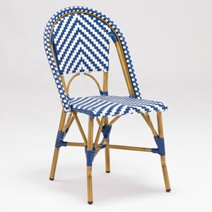 Solo Bistro Silla de comedor tejido con ratán PE - Product Image 2