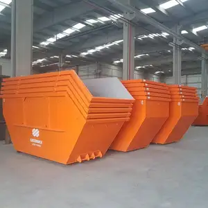 8 yard Skip container garbage waste bin skip loader container dumpster 6 yard 5 yard 4 yard absetzskip