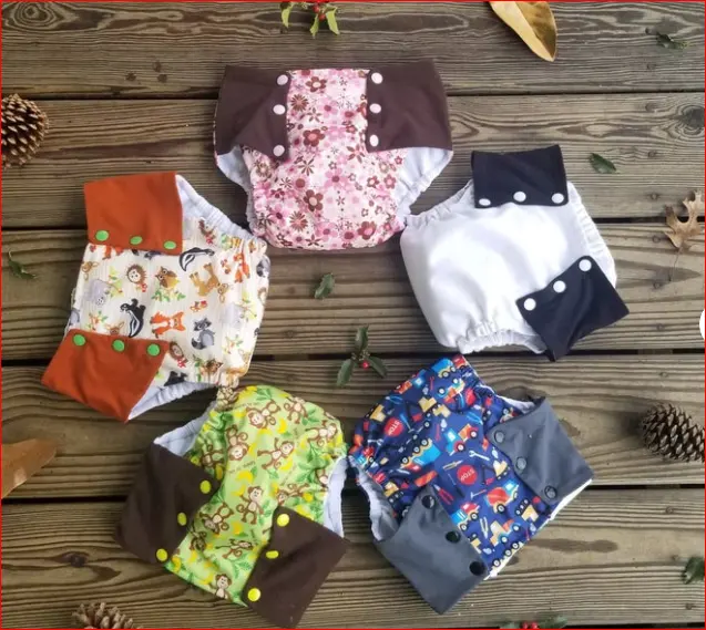 Harga popok kain bayi dapat digunakan kembali mode dicuci harga pabrik popok katun saku dapat dicuci