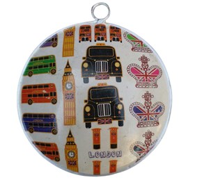 ตกแต่งคริสมาสต์ที่มีคุณภาพสูงรอบรูปลอกโลหะตกแต่งต้นไม้คริสมาสต์แขวนเครื่องประดับรอบบอล - Product Image 6