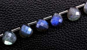 Gema labradorita Natural para mujer, 19 unidades, cuentas de Briolette con forma de corazón facetadas, fabricante al por mayor, alta calidad auténtica, 2020 - Product Image 4