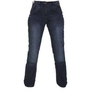 CE approuvé noir Slim Fit Biker Jeans pour dames AA Rated Dark Wash Denim Prime Protection européenne ajustement crayon pantalon Rivet - Product Image 6