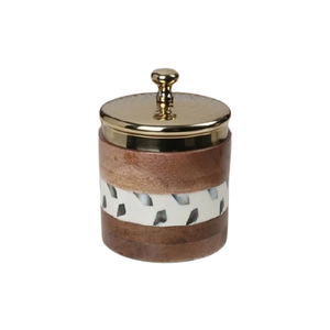 Caja para servir nueces de último diseño con juego de bandejas de tres metales de madera y juego de nácar a un precio asequible - Product Image 6