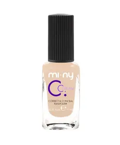 Made in Italy corrective nail polish nails concealer model cc cream n. 3 nail care polish nude color 4 free formulation no toxic