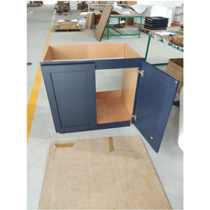 Gabinetes de cocina listos para montar, respetuosos con el medio ambiente, laca de Vietnam, bisagra para fregadero, tobogán para cajón, incluye cesta para cajón - Product Image 5