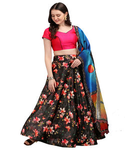 Exclusivo diseñador indio colorido bordado trabajo hecho a mano Lehenga Choli con blusa ropa tradicional personalizada ropa al por mayor - Product Image 1