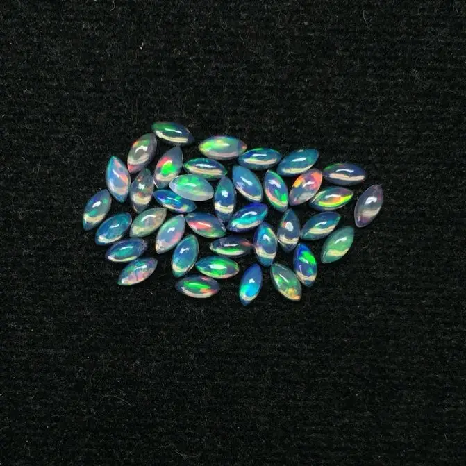 "1.50X3mm 후작 천연 에티오피아 오팔" 도매 공장 가격 고품질 느슨한 보석 | 천연 울로 에티오피아 오팔