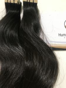 Mèches japonaises 100% naturelles, EXTENSION de cheveux vierges alignées avec bande ondulée, cuticules - Product Image 4