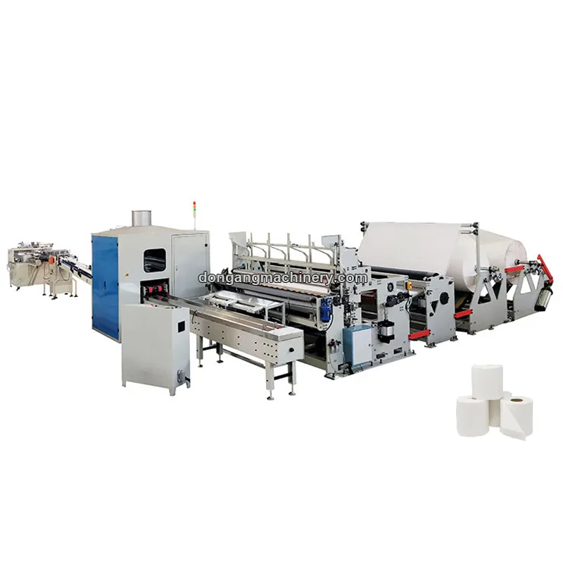 Máquina para produzir rolos de papel higiênico, máquina para fazer papel higiênico à venda na áfrica do sul tmx