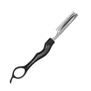 Profession elles Haars tyling Ausdünnen Texturieren Schneiden Rasiermesser Edelstahl für Salon Home Use Feather Cutting <span class=keywords><strong>Razor</strong></span> - Product Image 5