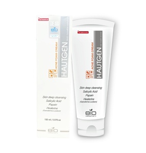 Colección de Cuidado de la Piel Coreana BIO WELLSPHARM, Crema para el Acné Hautgen, Limpiador Facial Blanqueador, Antiarrugas, Centella Asiática, 150 ml - Product Image 2