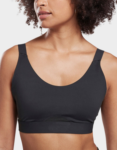 ชุดบราออกกำลังกายสีดำสำหรับผู้หญิง ดีไซน์พิเศษ รองรับแรงกระแทกสูง เหมาะสำหรับโยคะและฟิตเนส - Product Image 6