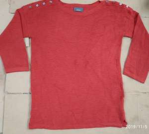 Suéteres Casuales de Algodón para Mujer y Niña, Manga Larga, Cuello Redondo, Estilo Business, Lote de Bangladesh, Últimos Diseños - Product Image 1