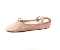 Zapatillas de Ballet Profesionales para Mujer, de Piel Genuina, con Suela Partida, Forro de Algodón Cómodo, Color y Logotipo Personalizables