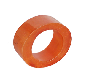 Anneau de serviette en corne ronde de créateur, porte-mouchoir personnalisé - Product Image 3