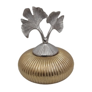 Best Seller Premium Quality Aluminum Designer Shaped Box With LID Rough Brass Plating Handcrafted - Product Image 1
