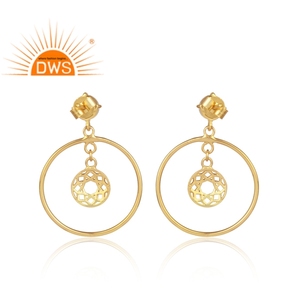 Boucles d'oreilles en argent Sterling pour femmes, fabricant de bijoux, pierres précieuses de calcédoine bleue naturelle, pendantes ethniques, meilleure vente - Product Image 3