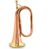 Trompeta de estilo profesional Bugle de cobre de latón pulido Vintage de la mejor calidad con tono BB - Product Image 3