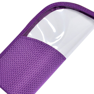 PVC à la mode pour femmes pour pochettes organisateur de toilette Logo personnalisé sac cosmétique avec fermeture éclair transparente pour le voyage - Product Image 6