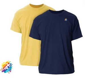 เสื้อยืดคอกลมแขนสั้นผ้าเจอร์ซีย์คอตตอนระบายอากาศได้ดีสำหรับผู้ชายไซส์ใหญ่ ดีไซน์เรียบง่าย ปี 2026 - Product Image 2