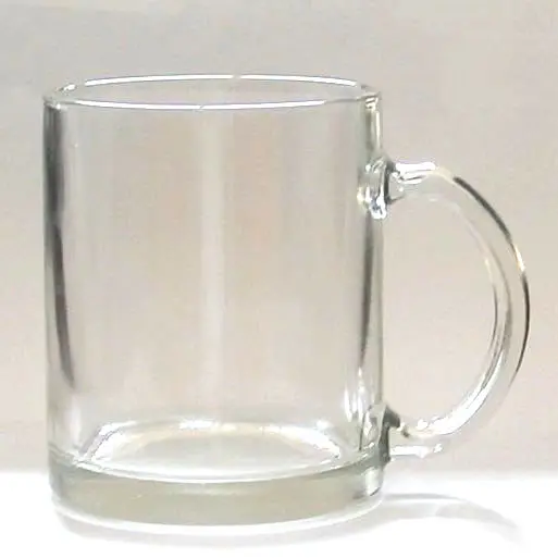 Hot sale custom logo 16oz 13oz 11oz crystal clear lead free sublimation glass coffee mugs with handle