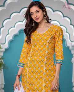 Real export-Pantalones rectos de tobillo con Kalis lateral, Pantalón recto con Dupatta - Product Image 4