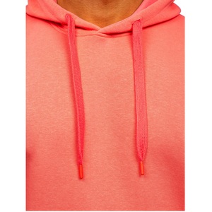2021 unisexe surdimensionné pulls décontractés de haute qualité en coton biologique impression personnalisée Streetwear à capuche teint uni pour l'hiver des hommes - Product Image 4