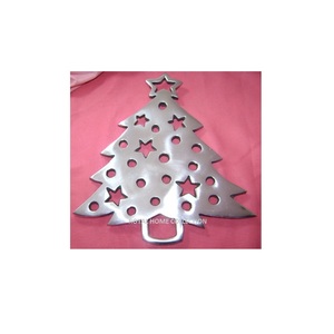 Trending Customized Design Christmas Fancy Design Decoration Luxury Wholesale Modern Best Top Quality Tree <b>Trivet</b> - Product Image 1