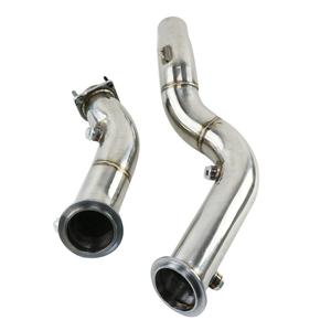 Edelstahl Downpipes für 2014-2019 BMW F80 F82 M3 M4 & S55 Motor Unten Rohr Edelstahl Downpipes - Product Image 4