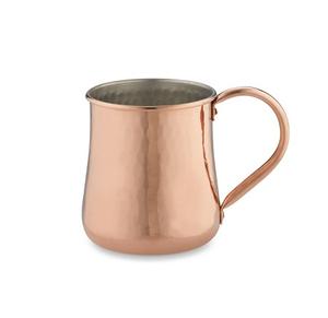 Tasse d'eau potable en cuivre de conception fabuleuse avec tasse de forme ronde de poignée en laiton pour l'usage d'hôtel et de restaurant - Product Image 4